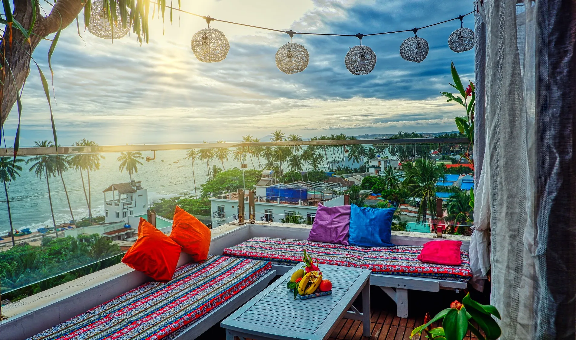 Sunset at La Marina Hotel, Mui Ne